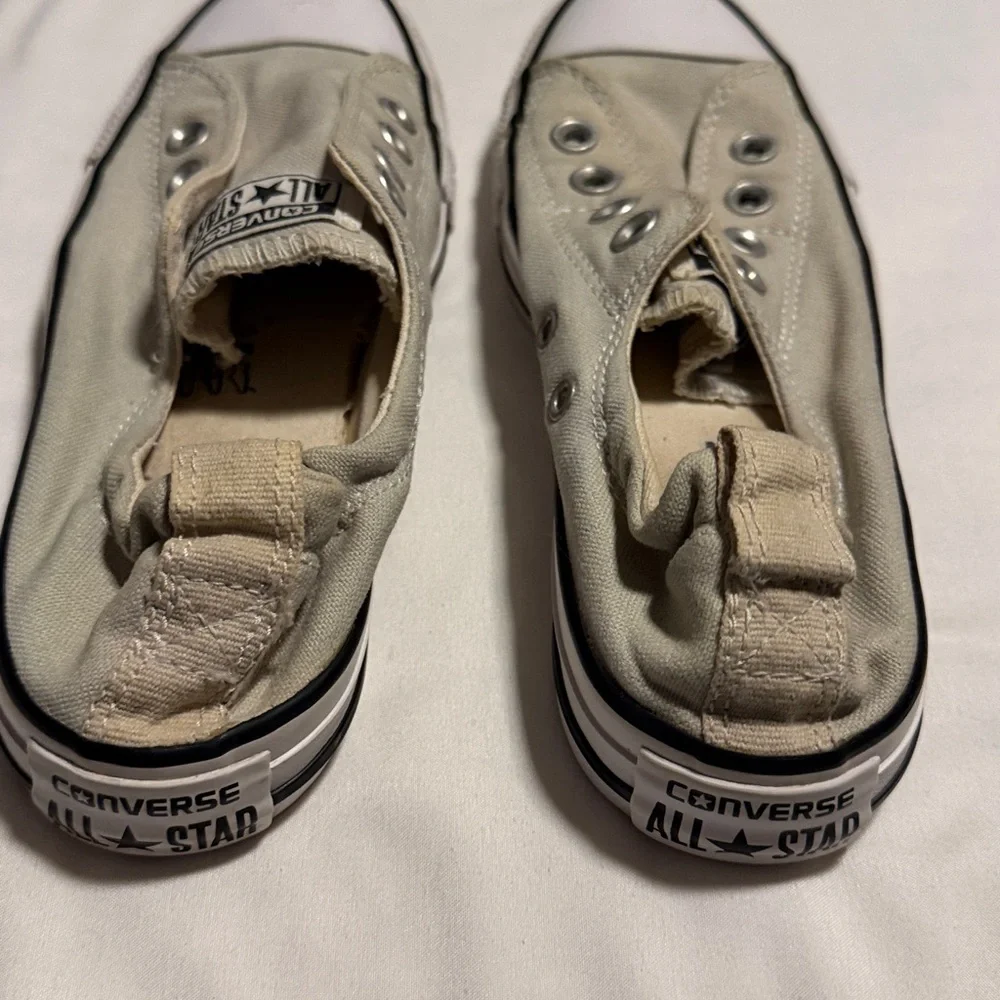 Converse Sneakers - Cream and White - Picture 6 of 7